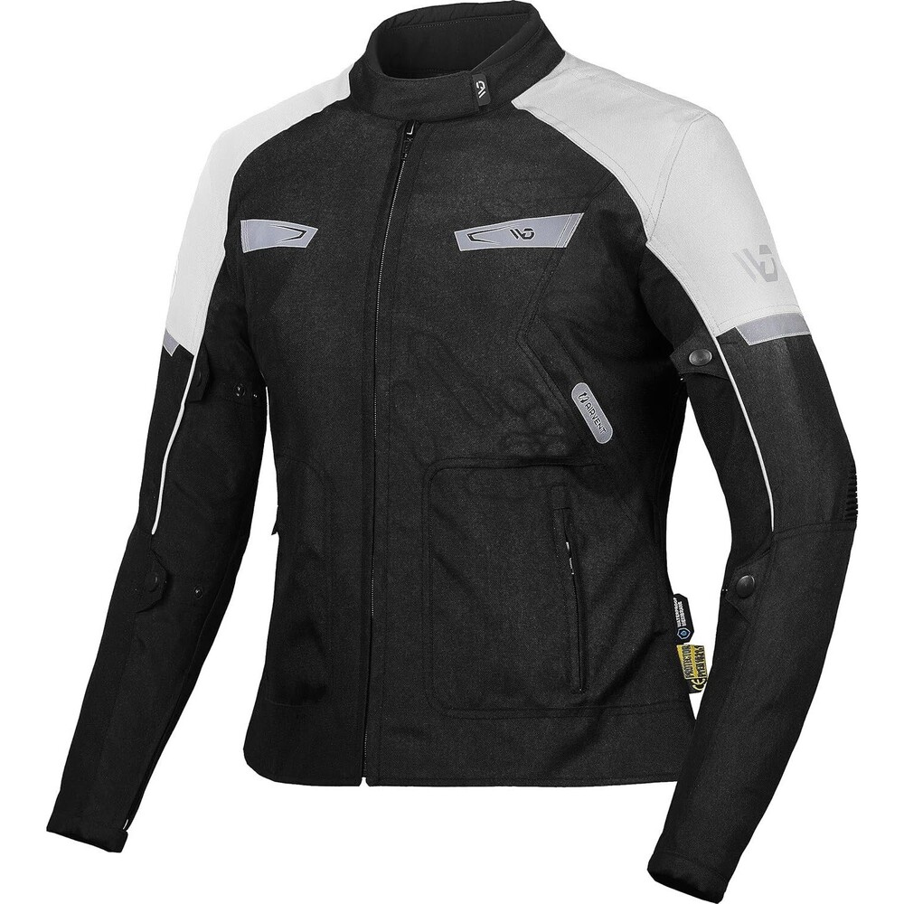 WD Motorsports Women’s Motorcycle Jacket - Adjustable Slim Fit, Small